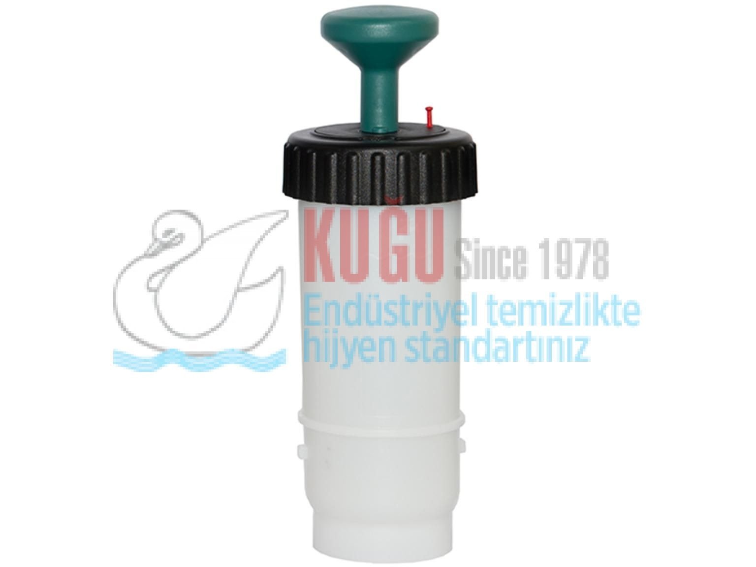 7524160 Diversey JonMaster Yeşil Renk Versa Plus 2.0  Sprey Şişesi 0,6 LT Deterjan Kabı