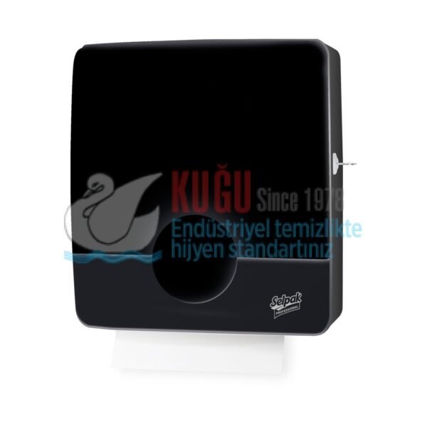 KGE-7900015 Selpak Professional Touch Siyah Renk Z Katlı Havlu Dispenseri