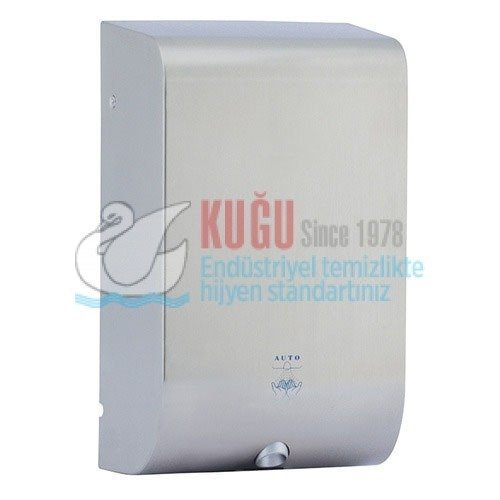 8005 1200W JET MOTORLU 304 KALİTE PASLANMAZ ÇELİK SATİN GÖVDELİ FOTOSELLİ EL KURUTMA MAKİNESİ ANTİBAKTERİYEL