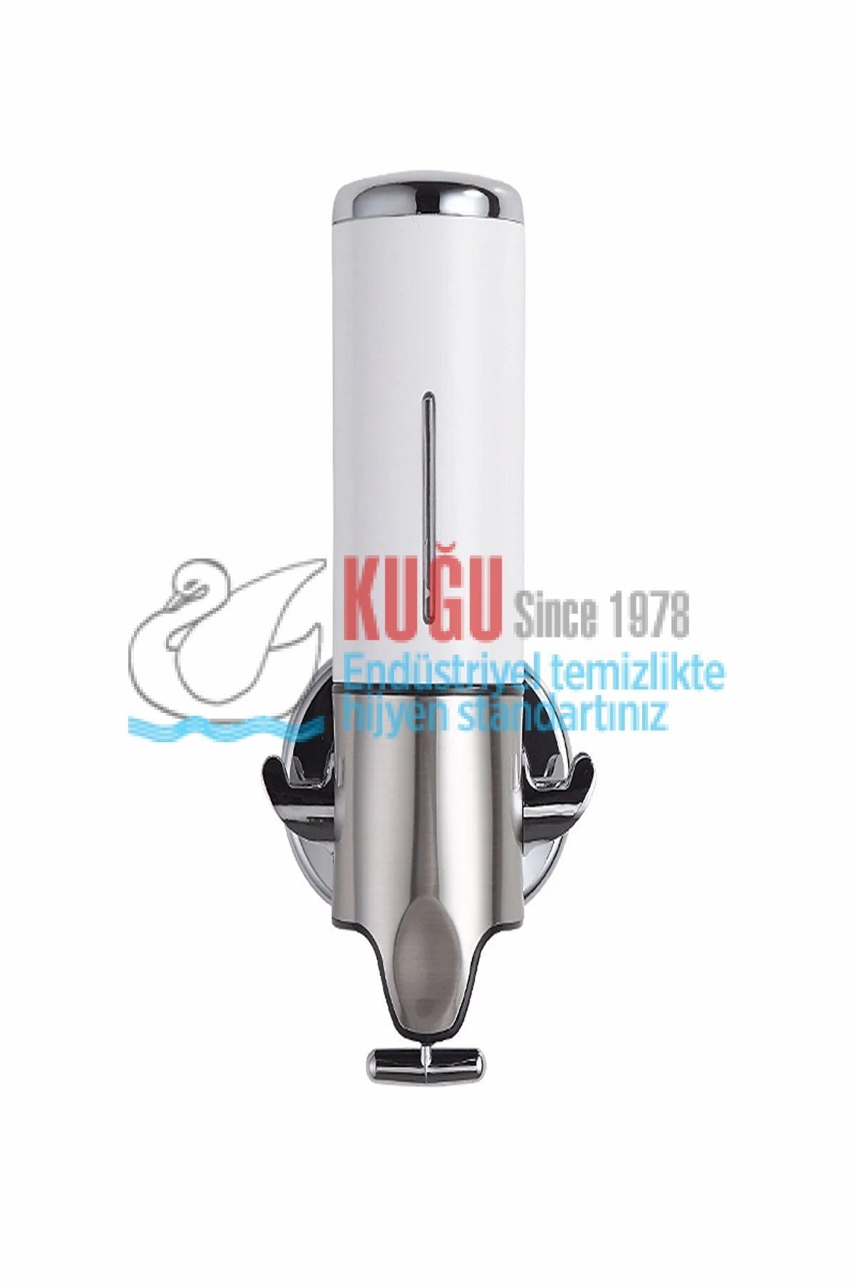 Second image of 8053-W Beyaz Renk 500 Ml T Çekmeli Sıvı Sabun Şampuan Duş Jeli Banyo Ve Mutfak Aparatı