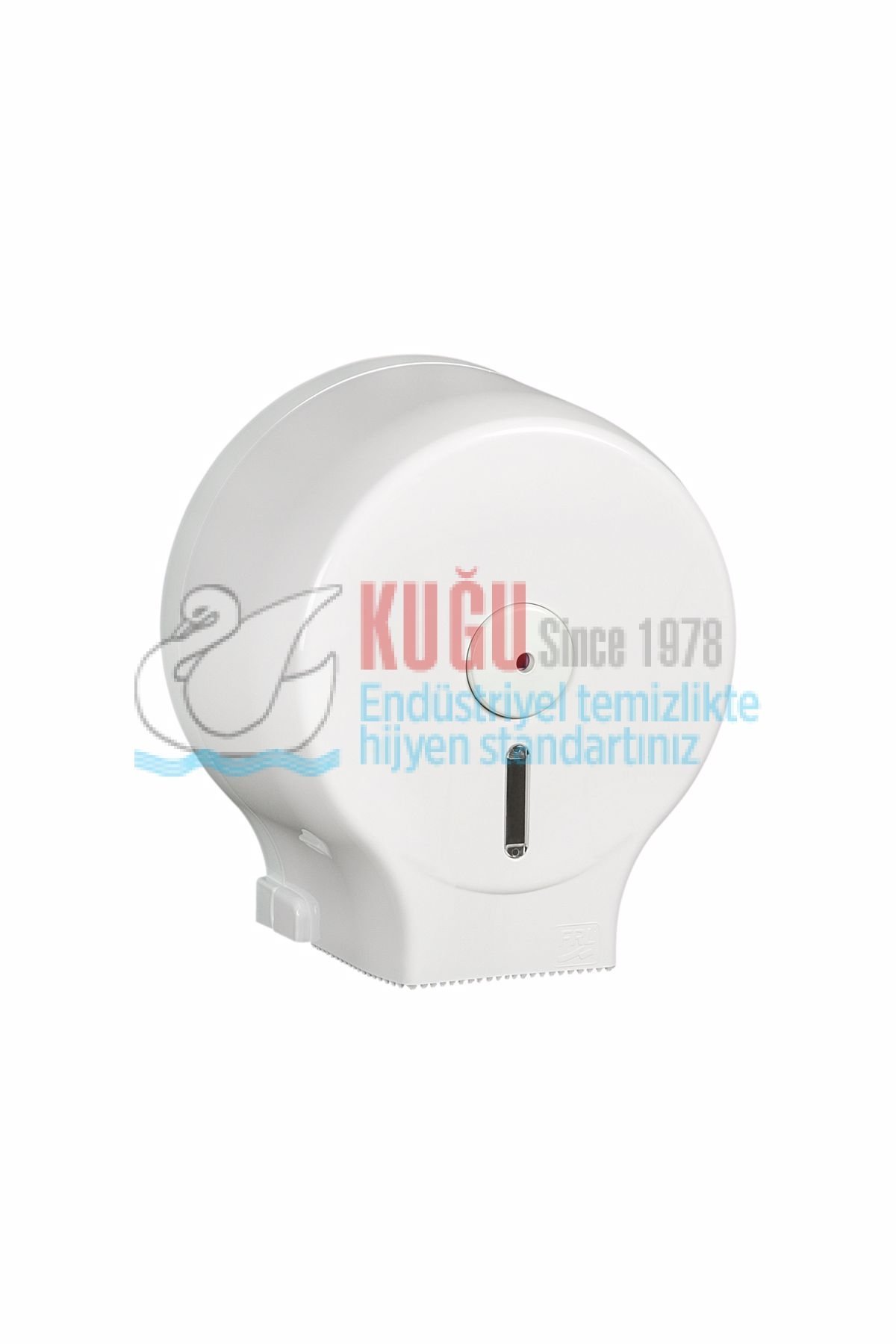 KGB-19308 Beyaz Wc Roll Mini Jumbo Tuvalet Kağıt Banyo ve Tuvalet Dispanseri Aparatı