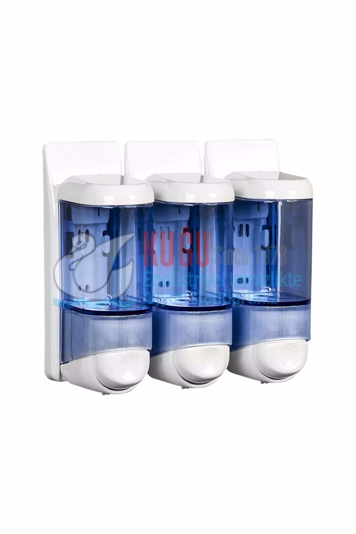 8516 Şeffaf Mavi ÜÇLÜ 3x170 ML 510 ML FREE TRIPLE SIVI SABUN ŞAMPUAN VE DEZENFEKTAN Banyo ve Mutfak APARATI