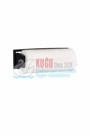 KGB-19380 Siyah Lüks 2000 Rulo Kağıt Havlu Banyo ve Mutfak DİSPANSERİ APARATI