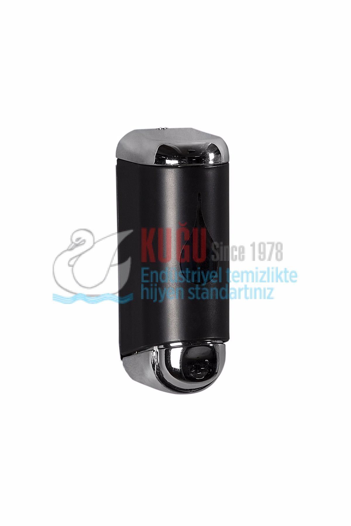 KGB-19382 Siyah Krom 170 ML FREE CLASSIC SIVI SABUN ŞAMPUAN VE DEZENFEKTAN Banyo ve Mutfak DİSPANSERİ APARATI
