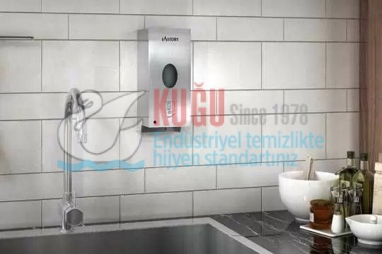 Second image of KGT-345 Fastdry Paslanmaz Çelik 800 ML Sensörlü Sıvı Sabunluk