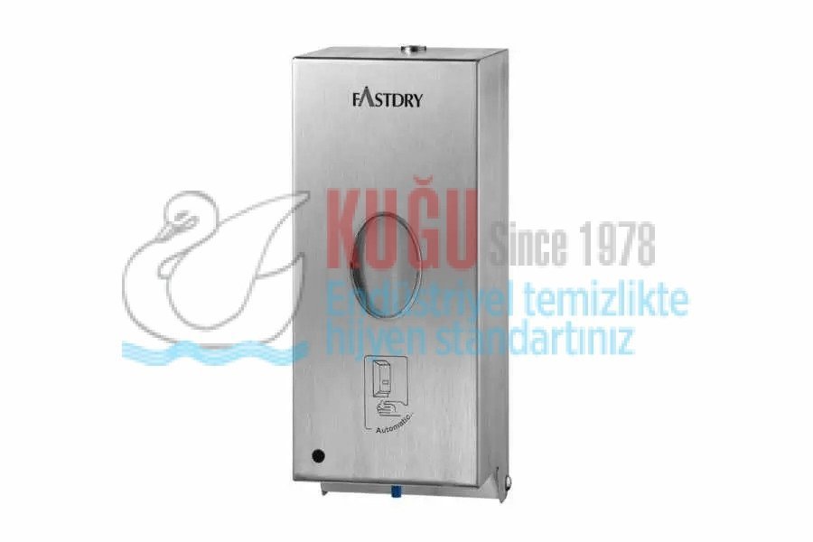KGT-345 Fastdry Paslanmaz Çelik 800 ML Sensörlü Sıvı Sabunluk