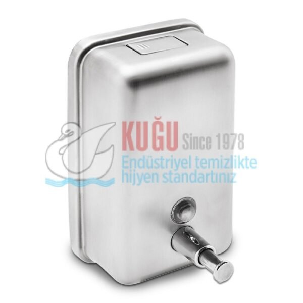 2679 304 Kalite Paslanmaz Çelik 1000 ML Dikey Sıvı Sabun Dispanseri