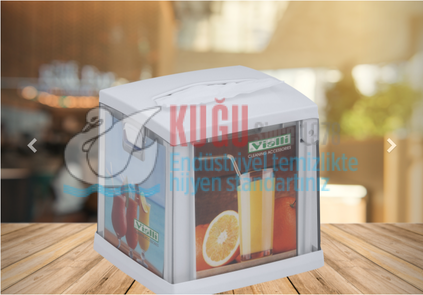 Peçete Dispenseri Üstten Çekmeli (Beyaz) NG11