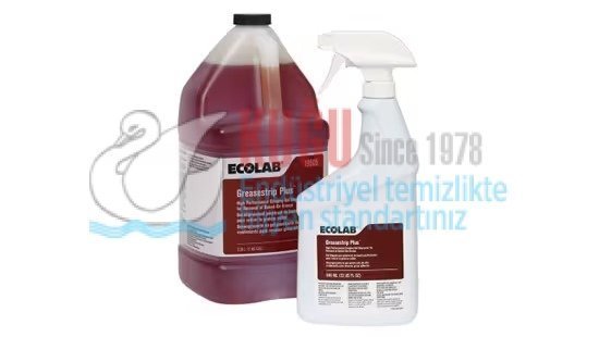 Second image of 30145 Ecolab Greasestrip Plus 5,4 Kg/ 5 LT (Yüksek performanslı, dik yüzey tutunması yüksek yağ çözme ürünü)