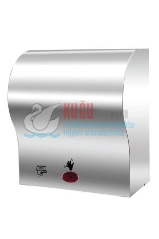 5299 304 S.S. Paslanmaz Çelik 25 Cm Sensörlü Fotoselli Havlu Dispenseri (Elektrikli-Pilli 2 YIL GARANTİ)
