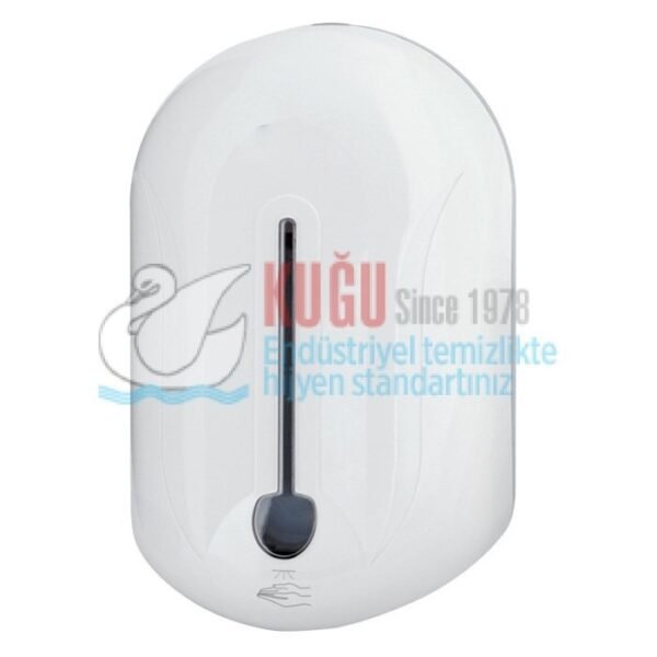 8077 1100mL ABS Gövdeli FOTOSELLİ PİLLİ DEZENFEKTAN DİSPENSERİ