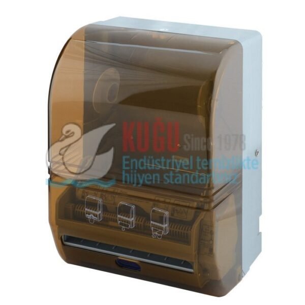 8030 FOTOSELLİ BAL RENGİ HAREKETLİ Elektrikli ve Pilli MAKİNE KAĞIT HAVLU MAKİNESİ