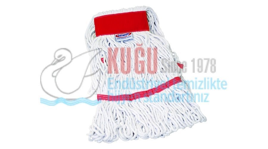 KGCY-1106 Extra Islak Mop Dar Kırmızı 65*35 Cm 375 GR
