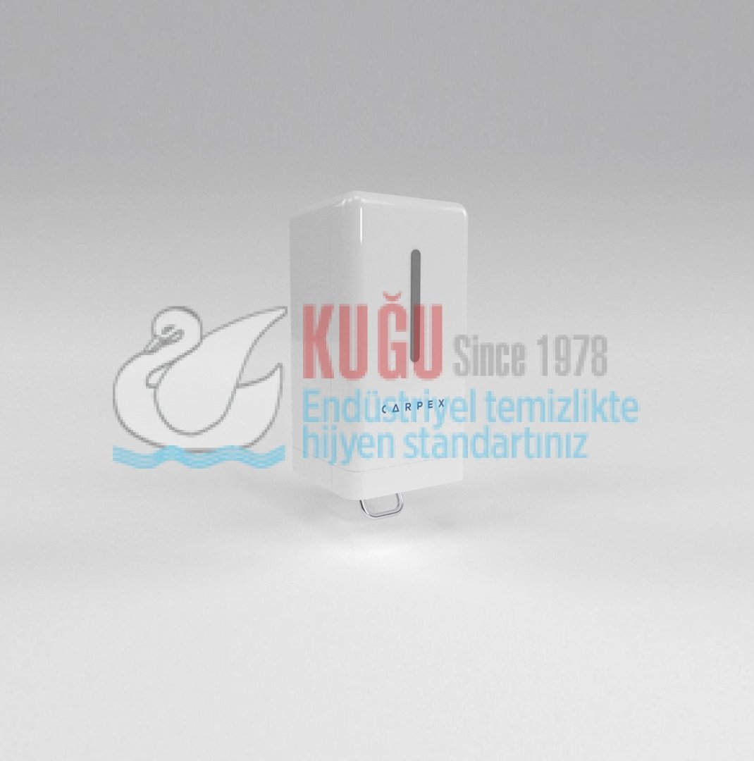 KGC-931360 Carpex Beyaz Renk 700 ML Prestige Manuel Mini Köpük & Sıvı Sabun Dispenseri