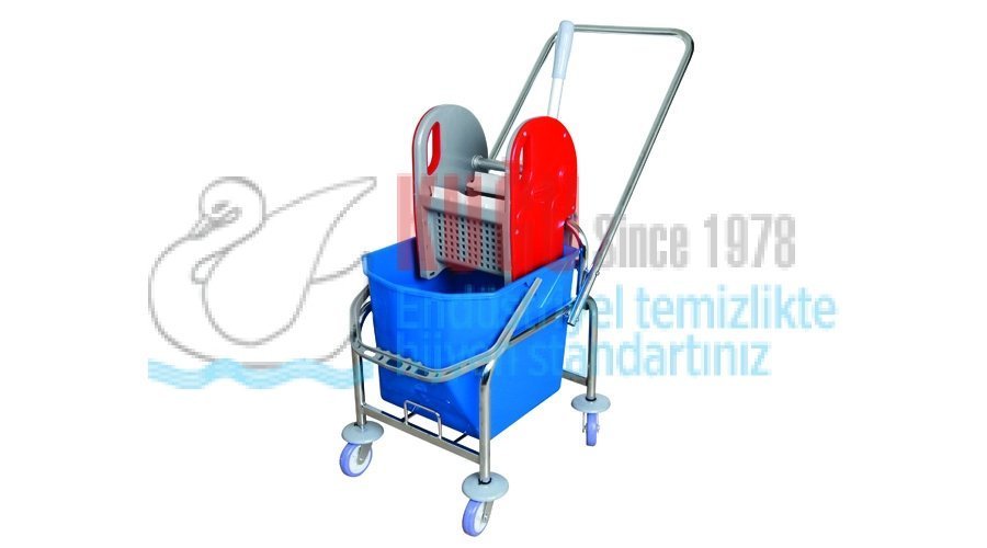 KGCY-1803 Tek Kovalı Temizlik Seti Plastik Presli