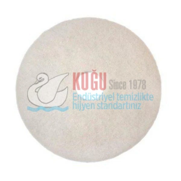 7100064238 3M™ Niagara Ekonomik Beyaz Renk 17" 43 Cm Parlatma Zemin Pedleri (5 Adet-1 Koli)
