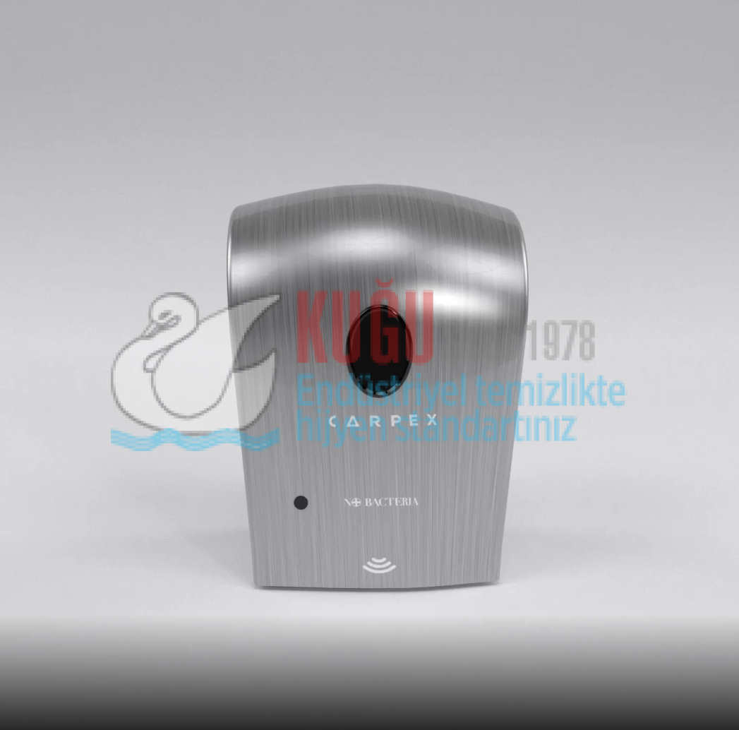 Second image of KGC-932192-İS Carpex İnox Krom Kaplama Nature 900 ML Üstten Doldurmalı Hazneli Sensörlü ve Fotoselli Sıvı Sabun Dispanseri Aparatı