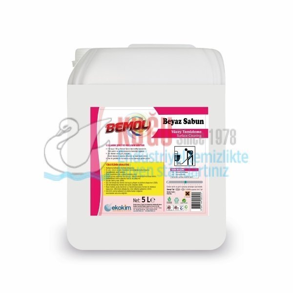 4030284 Bemol Beyaz Sabun Kokulu Yüzey Temizleyici 5 Kg