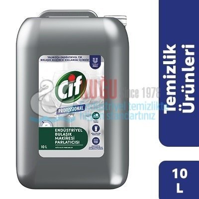 69654569 Cif Professional Endüstriyel Bulaşık Makinası Parlatıcısı 10 L