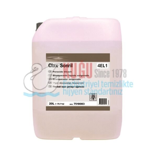 7510083 Clax Sonril 4EL1 Oksijenli Sıvı Ağartıcı 22 kg