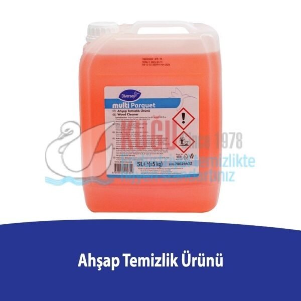 70024432 Diversey Multi Parquet Ahşap Temizleyici 5 Litre