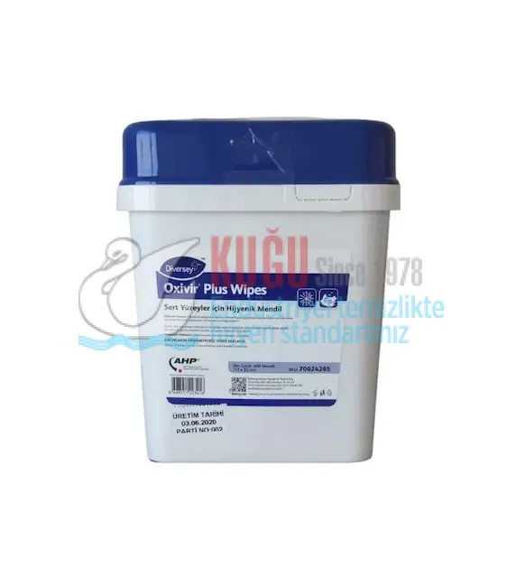 Second image of 70024285 Diversey Oxivir Plus Wipes Sert Yüzeyler İçin Hijyenik Mendil 400'lü