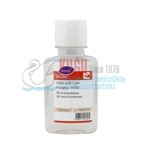 70024310 Diversey Soft Care Alcoplus H500 El Dezenfektanı 100 Ml