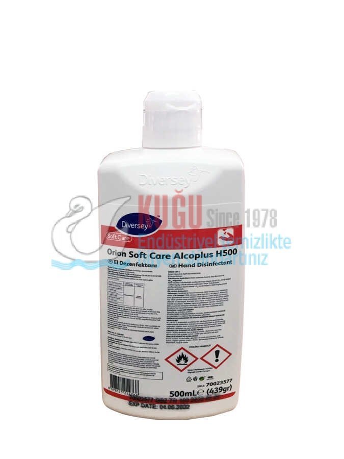 70023577 Diversey Soft Care Alcoplus H500 El Dezenfektanı 500Ml