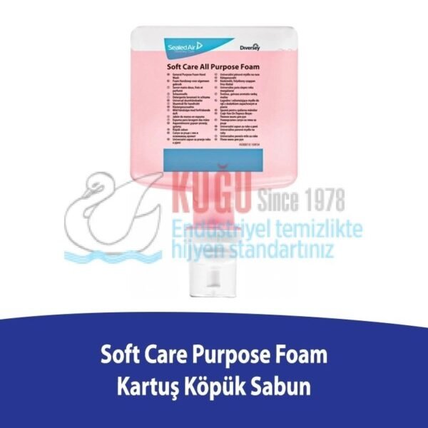 70024363 4'LÜ Soft Care All Purpose Foam Köpük Sabun 1.3 lt
