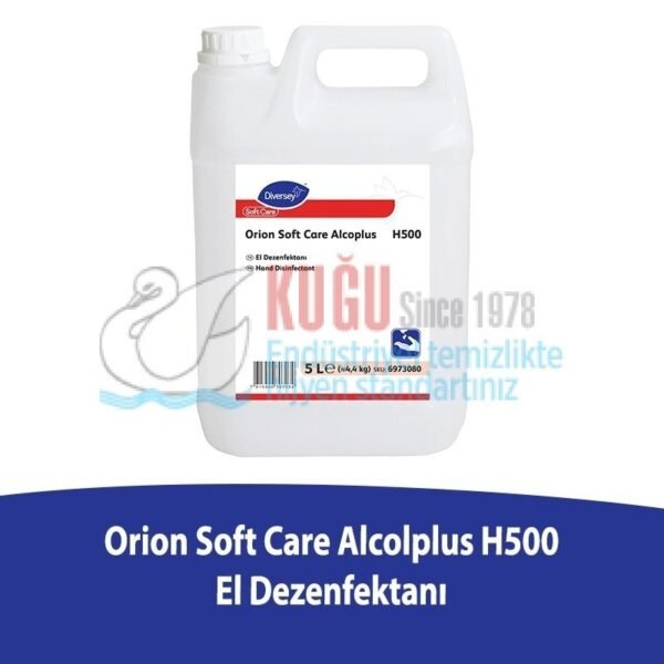6973080 Diversey Orion SoftCare Alcoplus H500 El Dezenfektanı 5 L