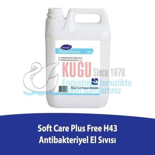 70024089 Diversey Soft Care Plus Free H43 El Yıkama Sıvısı 5lt