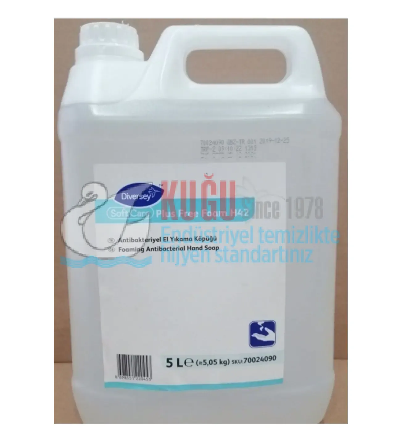 Second image of 70024090 Diversey Softcare Plus Free Foam Hijyenik El Yık. Köpüğü H42 5 Lt