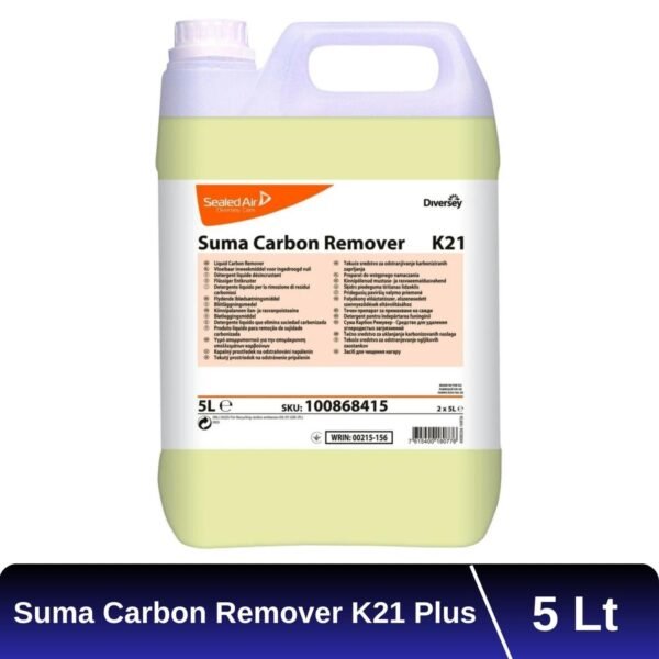 Second image of 101101412 Diversey Suma Carbon Remover K21 Plus 5 Litre Karbonize kirler için bastırma ürünü - Soğuk sistem