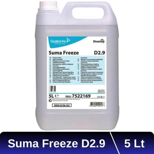 Second image of 7522169 Diversey Suma Freeze D2.9 Derin Dondurucular İçin Temizlik Maddesi 5 L