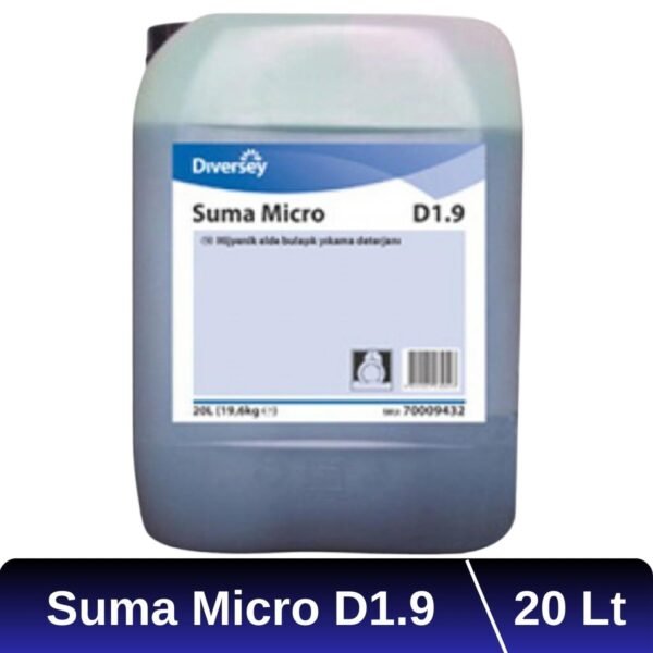 Second image of 70024725 Diversey Suma Micro D1.9 20 Litre Hijyenik Elle Bulaşık Yıkama Deterjanı