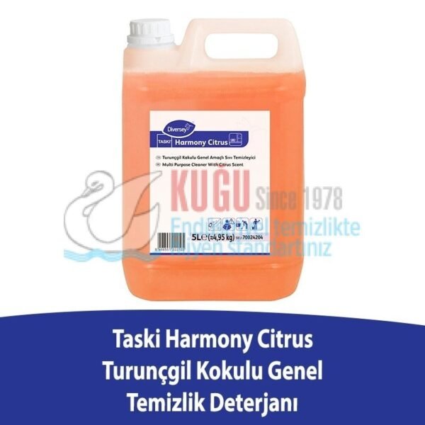 70024204 Diversey Taski Harmony Citrus Genel Temizlik Deterjanı 5 LT