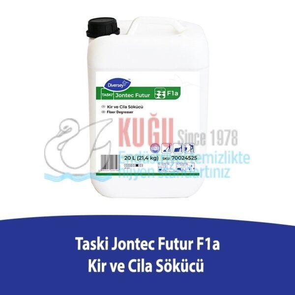 70024525 Diversey Taski Jontec Futur F1a 20 Litre Kir ve Cila Sökücü