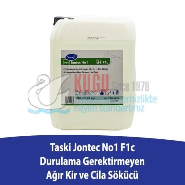 70024264 Diversey Taski Jontec No1 Kir ve Cila Sökücü 20 L