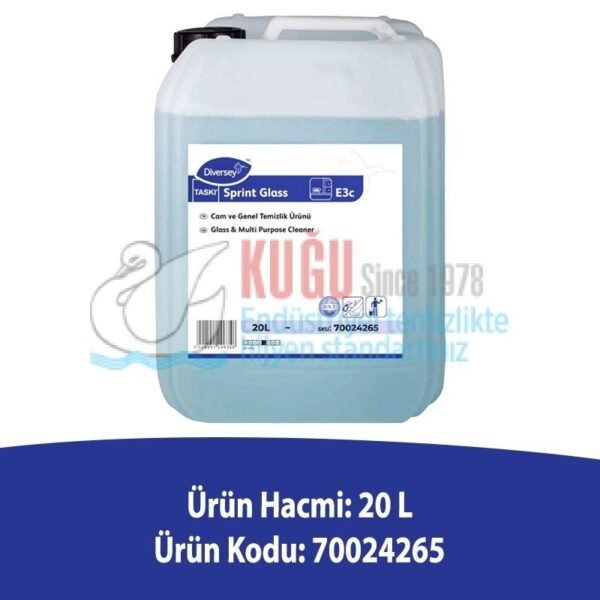 Second image of 70024265 TASKI SPRİNT GLASS E3C 20L/20KG Cam ve parlak yüzey temizlik ürünü