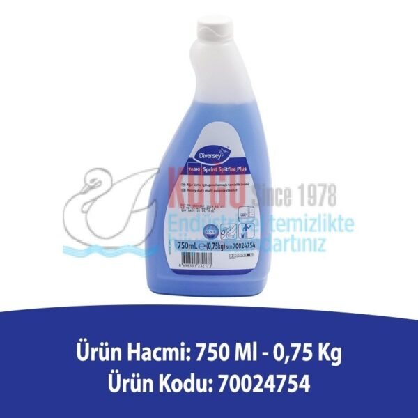 Second image of 70034754 Diversey Taski Sprint Spitfire Spray E5C Genel Temizlik Ürünü 750 Ml