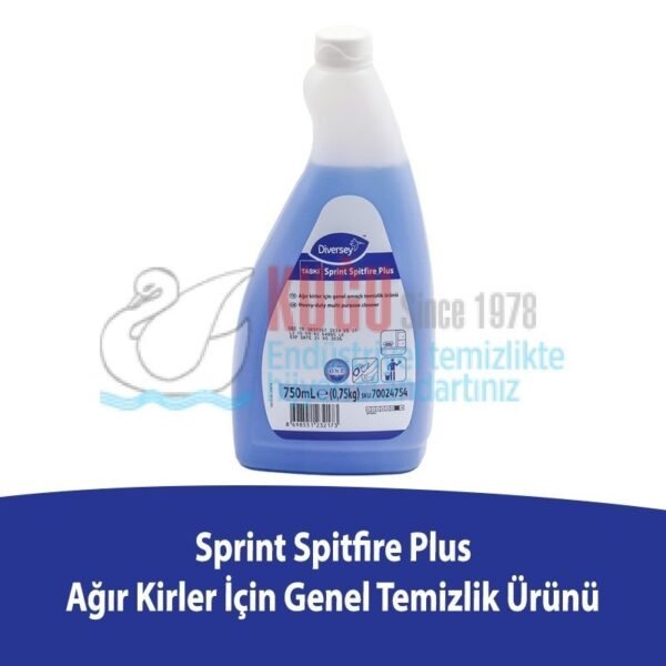 70034754 Diversey Taski Sprint Spitfire Spray E5C Genel Temizlik Ürünü 750 Ml