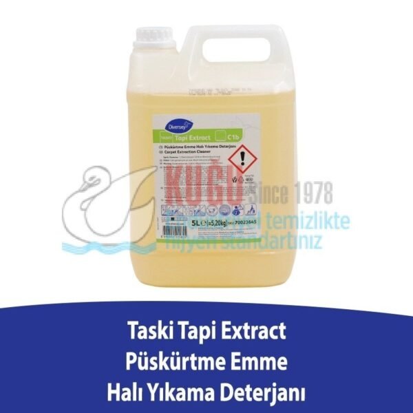 70023645 Taskı Tapi Extract C1B Halı Yıkama Makinesi İçin Halı Deterjanı 5 kg