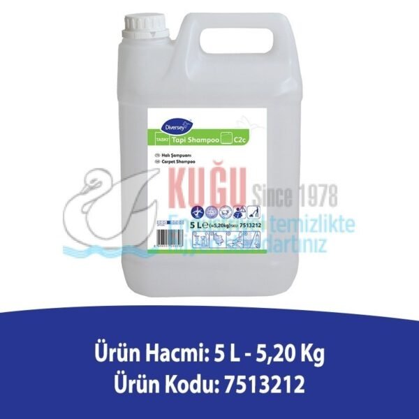 Second image of 7513212 Taskı Tapi Shampoo C2c Köpük Halı Şampuanı 5 LT Halı Şampuanı