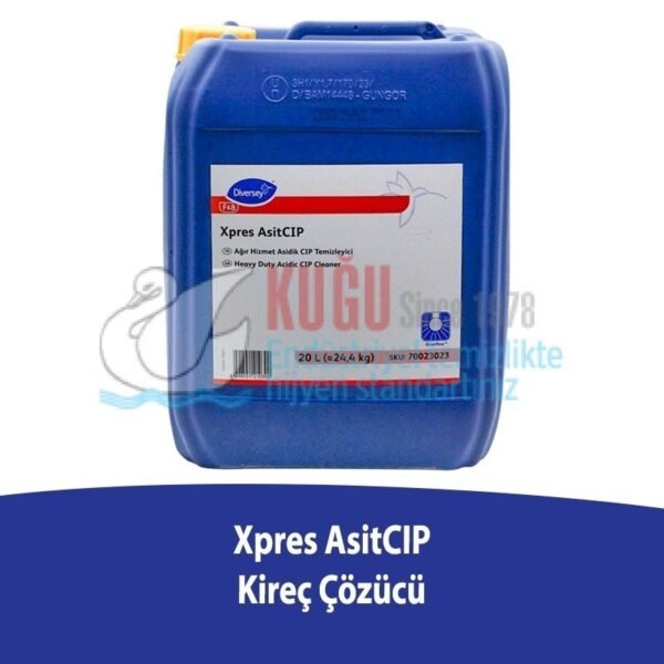 70023023 Diversey Xpres AsitCIP Kireç Çözücü 20 L