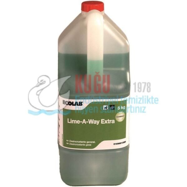 20064 Ecolab Lime A-Way Extra Ultra Güçlü Pas ve Kireç Sökücü 5 L