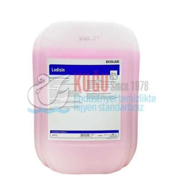 31016 Ecolab Lodisin Sedefli El Sabunu Pembe 20 Lt