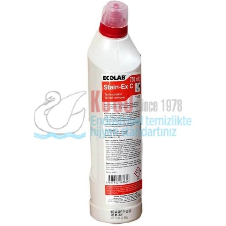 11033 Ecolab Stain-Ex C Sıvı Tanin Çözücü 750 ml