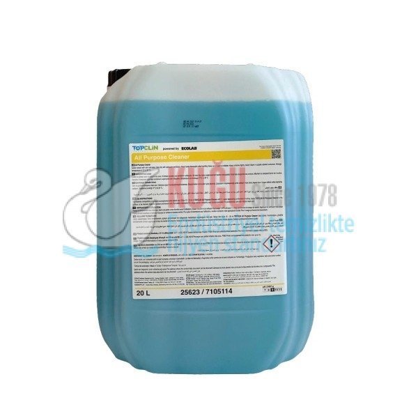 25623 Ecolab TopClin All Purpose Genel Yüzey Temizleyici 20 Lt