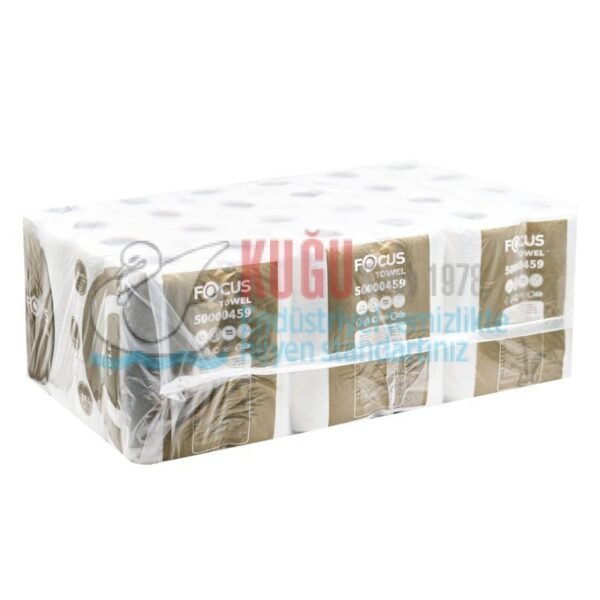 50000459 Focus Gold Kağıt Ev Tipi Klasik Rulo Havlu 8'li 3 Paket 24 Rulo