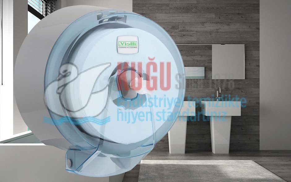 Minipoint Tuvalet Kağıdı Dispenseri (Şeffaf) K3T